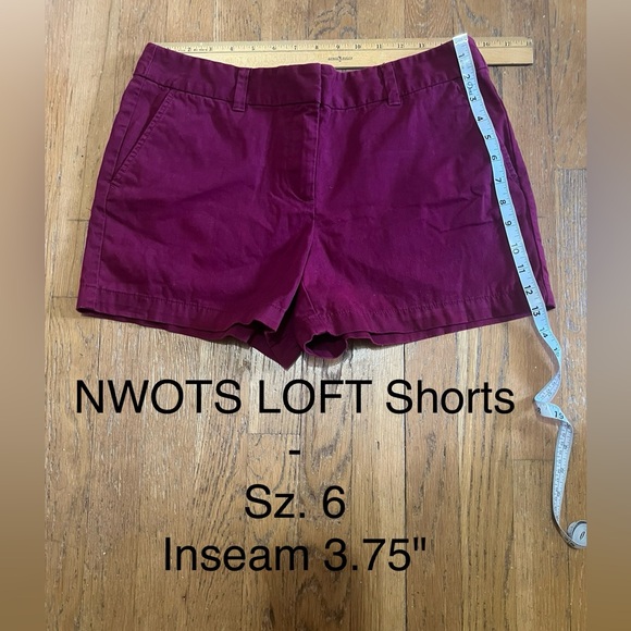 NWOTs LOFT SHORTS SIZE 6 ORIGINALS - Picture 7 of 7